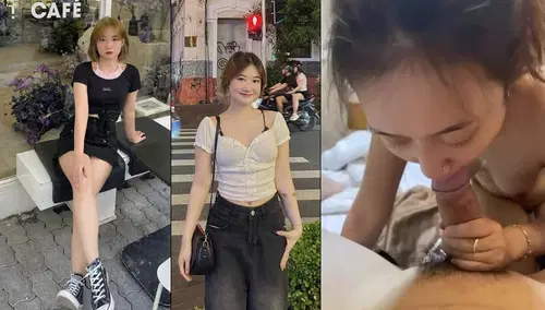 Đổi tư thế doggy anh còn lấy tay móc đít em nữa